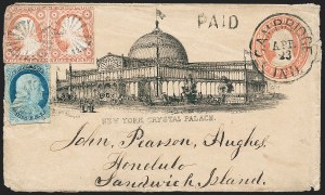 Sale 1224, Lot 44, 1853 Crystal Palace Exhibition from the Ken Lawrence Collection