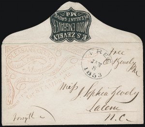 Sale 1224, Lot 53, 1853 Crystal Palace Exhibition from the Ken Lawrence Collection