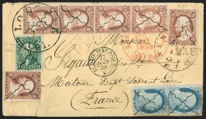 Sale 1224, Lot 63, 1857-60 Issue