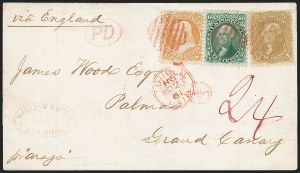 Sale 1224, Lot 79, 1861-66 Issue