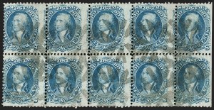 Sale 1224, Lot 88, 1861-66 Issue