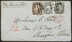 Sale 1224, Lot 95, 1861-66 Issue