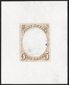 Sale 1227, Lot 2002, Essays, Proofs and Specimens