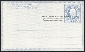 Sale 1227, Lot 2051, Essays, Proofs and Specimens