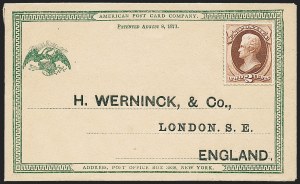 Sale 1227, Lot 2053, Essays, Proofs and Specimens