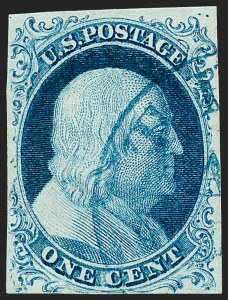 Sale 1227, Lot 2138, 1c 1851-56 Issue (Scott 5A-9)