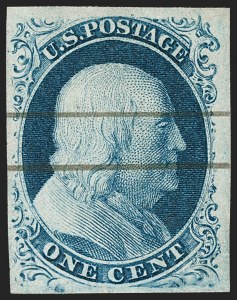 Sale 1227, Lot 2153, 1c 1851-56 Issue (Scott 5A-9)