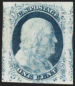 Sale Number 1227, Lot Number 2163, 1c 1851-56 Issue (Scott 5A-9)