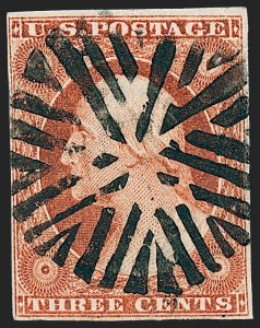 Sale 1227, Lot 2175, 3c-5c 1851-56 Issue (Scott 10-12)