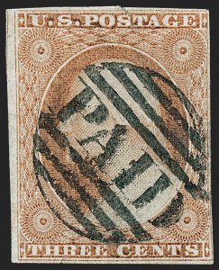 Sale 1227, Lot 2176, 3c-5c 1851-56 Issue (Scott 10-12)