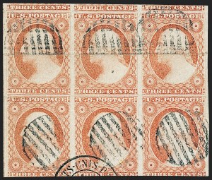 Sale 1227, Lot 2185, 3c-5c 1851-56 Issue (Scott 10-12)