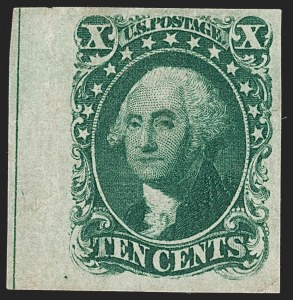 Sale 1227, Lot 2192, 10c-12c 1851-56 Issue (Scott 13-17)
