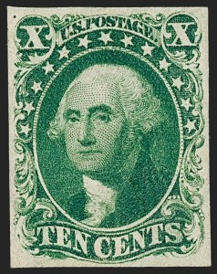 Sale 1227, Lot 2207, 10c-12c 1851-56 Issue (Scott 13-17)