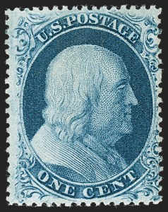 Sale 1227, Lot 2231, 1c 1857-60 Issue (Scott 18-24)
