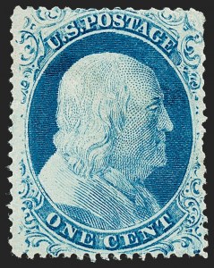Sale 1227, Lot 2238, 1c 1857-60 Issue (Scott 18-24)