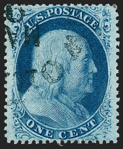 Sale Number 1227, Lot Number 2244, 1c 1857-60 Issue (Scott 18-24)