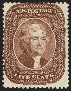 Sale 1227, Lot 2252, 3c-10c 1857-60 Issue (Scott 25-35)