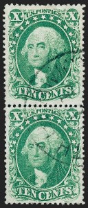 Sale 1227, Lot 2260, 3c-10c 1857-60 Issue (Scott 25-35)