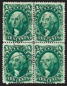 Sale 1227, Lot 2263, 3c-10c 1857-60 Issue (Scott 25-35)