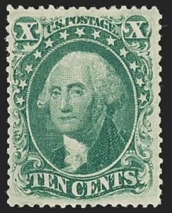 Sale 1227, Lot 2264, 3c-10c 1857-60 Issue (Scott 25-35)