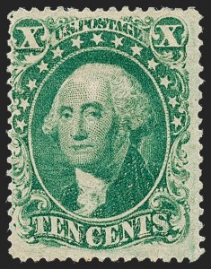 Sale 1227, Lot 2265, 3c-10c 1857-60 Issue (Scott 25-35)