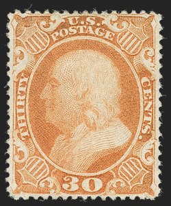 Sale 1227, Lot 2278, 12c-90c 1857-60 Issue (Scott 36-39)