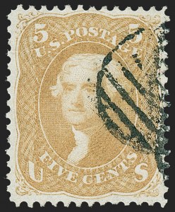 Sale 1227, Lot 2318, 1861-66 Issue (Scott 56-78)