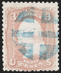 Sale 1227, Lot 2353, 1867-68 Grilled Issue, A, C, D, Z Grills (Scott 79-85E)