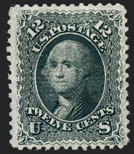 Sale 1227, Lot 2364, 1867-68 Grilled Issue, A, C, D, Z Grills (Scott 79-85E)