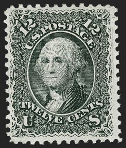 Sale 1227, Lot 2375, 1867-68 Grilled Issue, E, F Grills (Scott 86-101)