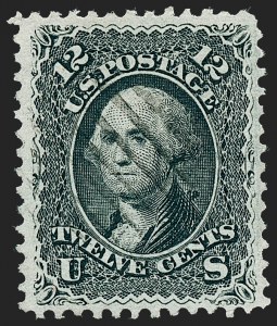Sale 1227, Lot 2376, 1867-68 Grilled Issue, E, F Grills (Scott 86-101)