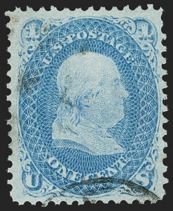 Sale 1227, Lot 2380, 1867-68 Grilled Issue, E, F Grills (Scott 86-101)
