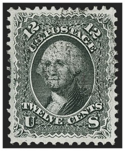 Sale 1227, Lot 2386, 1867-68 Grilled Issue, E, F Grills (Scott 86-101)