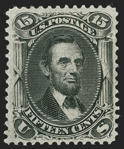 Sale 1227, Lot 2387, 1867-68 Grilled Issue, E, F Grills (Scott 86-101)