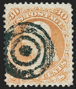 Sale 1227, Lot 2395, 1867-68 Grilled Issue, E, F Grills (Scott 86-101)