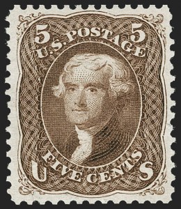 Sale 1227, Lot 2403, 1875 Re-Issue of 1861-66 Issue (Scott 102-111)