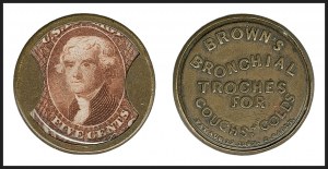 Sale 1227, Lot 2436, Drs. Joanne and Edward Dauer Collection of Encased Postage (EP1/EP58A)