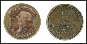 Sale 1227, Lot 2453, Drs. Joanne and Edward Dauer Collection of Encased Postage (EP68/EP179)