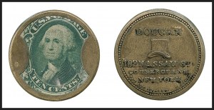 Sale 1227, Lot 2454, Drs. Joanne and Edward Dauer Collection of Encased Postage (EP68/EP179)