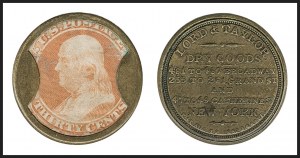 Sale 1227, Lot 2473, Drs. Joanne and Edward Dauer Collection of Encased Postage (EP68/EP179)