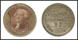 Sale 1227, Lot 2475, Drs. Joanne and Edward Dauer Collection of Encased Postage (EP68/EP179)