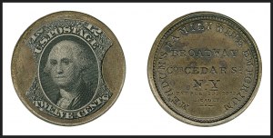 Sale 1227, Lot 2477, Drs. Joanne and Edward Dauer Collection of Encased Postage (EP68/EP179)