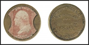 Sale 1227, Lot 2479, Drs. Joanne and Edward Dauer Collection of Encased Postage (EP68/EP179)