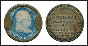 Sale 1227, Lot 2480, Drs. Joanne and Edward Dauer Collection of Encased Postage (EP68/EP179)