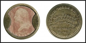 Sale 1227, Lot 2481, Drs. Joanne and Edward Dauer Collection of Encased Postage (EP68/EP179)