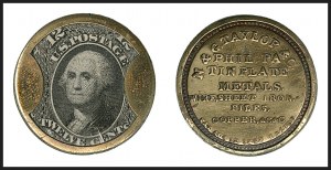 Sale 1227, Lot 2486, Drs. Joanne and Edward Dauer Collection of Encased Postage (EP68/EP179)