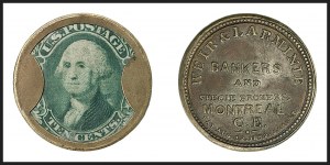 Sale 1227, Lot 2487, Drs. Joanne and Edward Dauer Collection of Encased Postage (EP68/EP179)