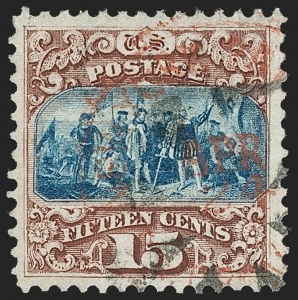Sale 1227, Lot 2631, 15c-90c 1869 Pictorial Issue (Scott 118-122)