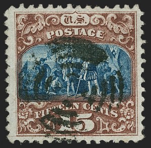 Sale 1227, Lot 2638, 15c-90c 1869 Pictorial Issue (Scott 118-122)