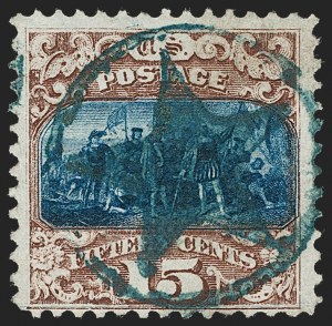 Sale 1227, Lot 2641, 15c-90c 1869 Pictorial Issue (Scott 118-122)